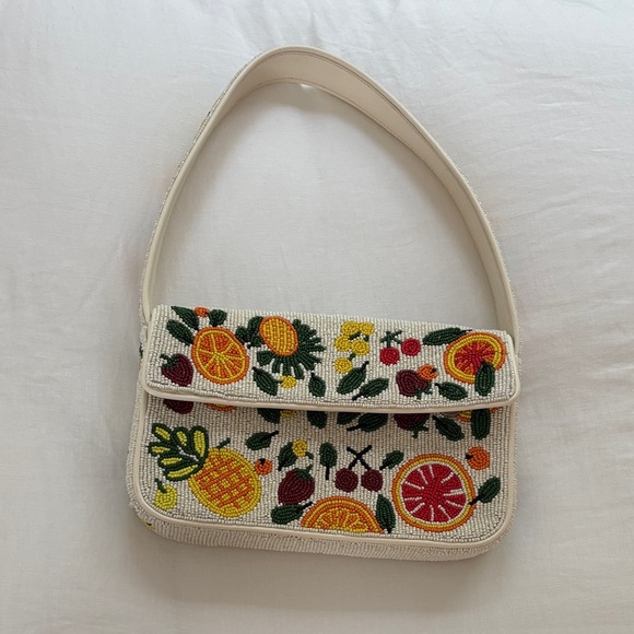 STAUD Handbags - Staud Tommy beaded bag